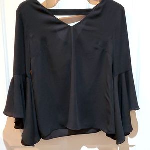 White House Black Market Drama Sleeve Blouse